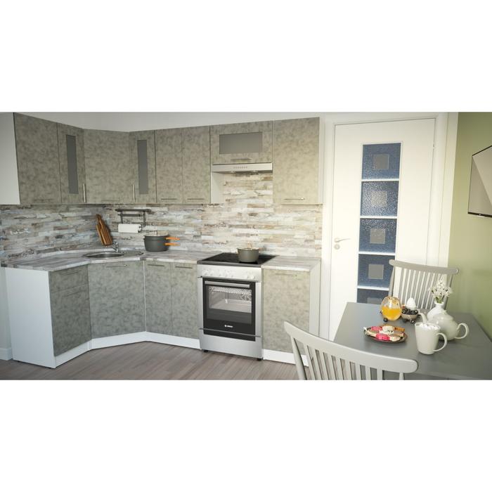 Кухонный гарнитур Валерия оптима 1 1300*2500 мм 
Кухонный гарнитур Валерия оптима 1 1300*2500 мм