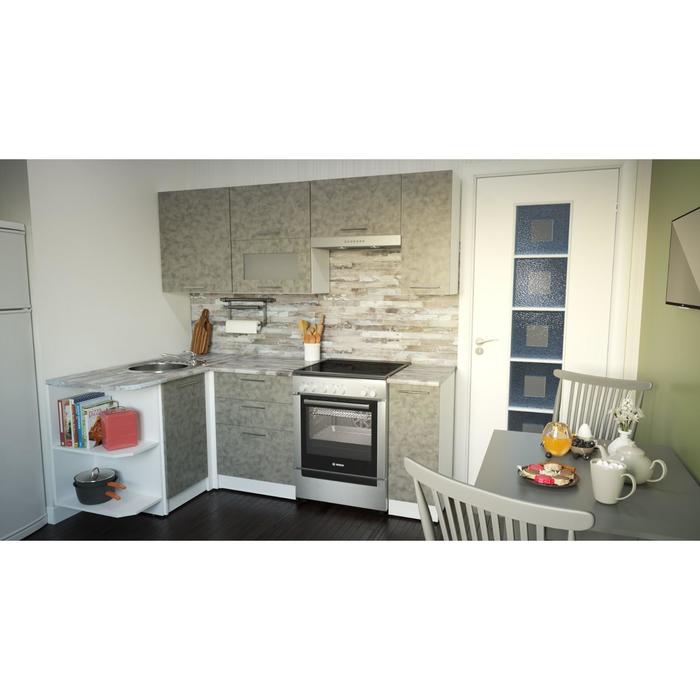 Кухонный гарнитур Валерия прайм 2 1300*2100 мм
Кухонный гарнитур Валерия прайм 2 1300*2100 мм