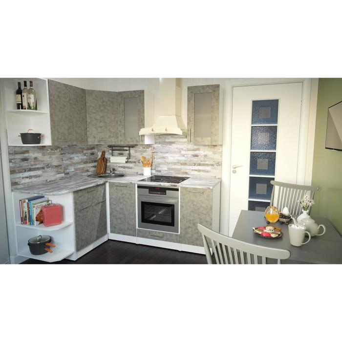 Кухонный гарнитур Валерия прайм 3 1500*2000 мм
Кухонный гарнитур Валерия прайм 3 1500*2000 мм