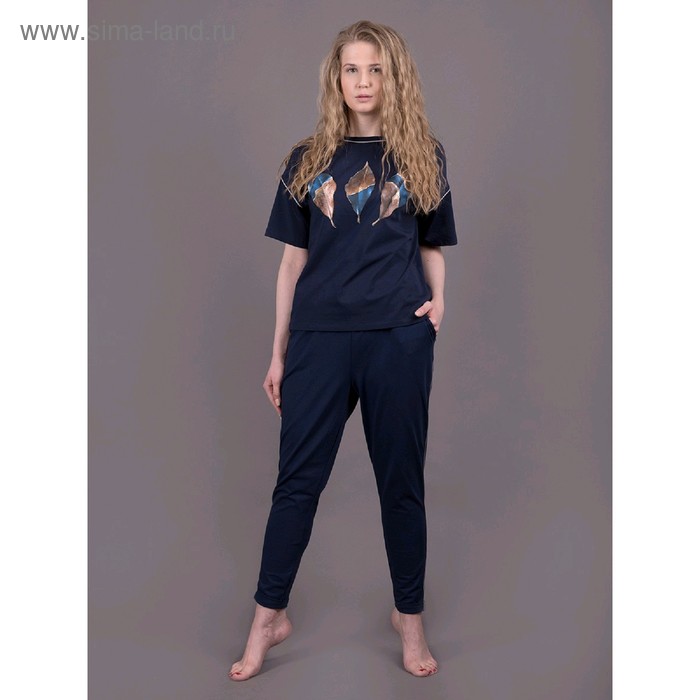 Трикотажный костюм женский «Листья», размер 48
Трикотажный костюм женский «Листья», размер 48