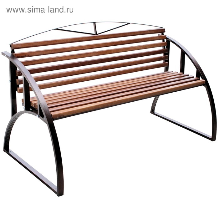 Парковая скамейка "Модерн" для дачи и сада, 1.58х0.8х1 м, деревянная, металлический каркас
Парковая скамейка "Модерн" для дачи и сада, 1.58х0.8х1 м, деревянная, металлический каркас