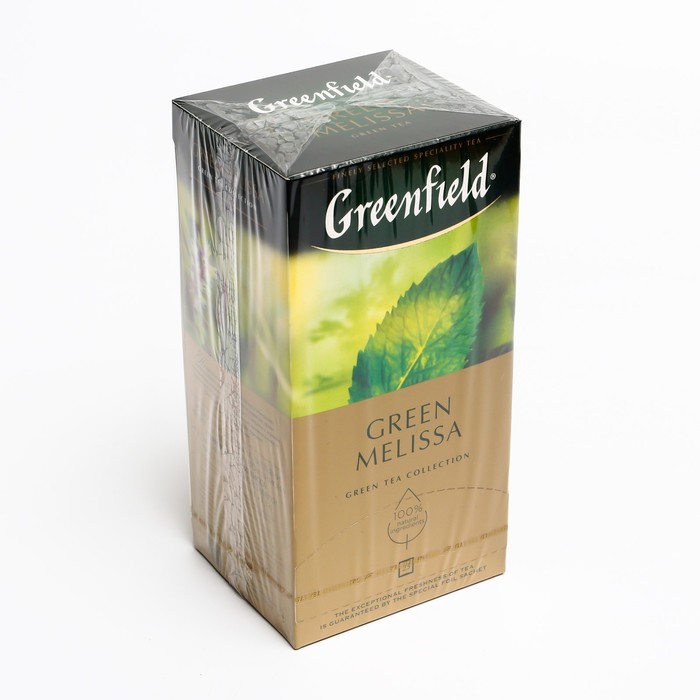 Чай зеленый GREENFIELD 25п*1,5г/Green Melissa/листья мелиссы и мяты/Орими Трейд
Чай зеленый GREENFIELD 25п*1,5г/Green Melissa/листья мелиссы и мяты/Орими Трейд