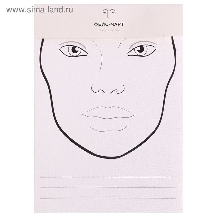 Трафарет для макияжа №3 21х34,7
Трафарет для макияжа №3 21х34,7