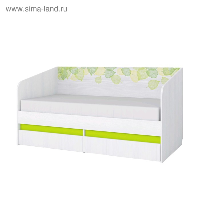 Кровать-тахта «Эко 800.4», 1600 × 800 мм, цвет рамух белый / лайм
Кровать-тахта «Эко 800.4», 1600 × 800 мм, цвет рамух белый / лайм