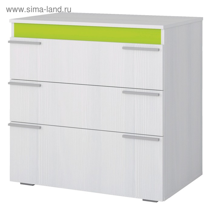 Комод «Эко 9», цвет рамух белый / лайм
Комод «Эко 9», цвет рамух белый / лайм