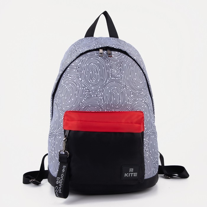 Рюкзак на молнии, цвет белый/чёрный
Рюкзак на молнии, цвет белый/чёрный