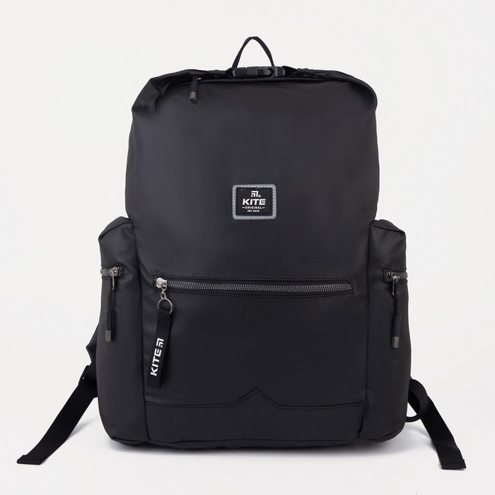 Рюкзак на молнии, цвет чёрный
Рюкзак на молнии, цвет чёрный