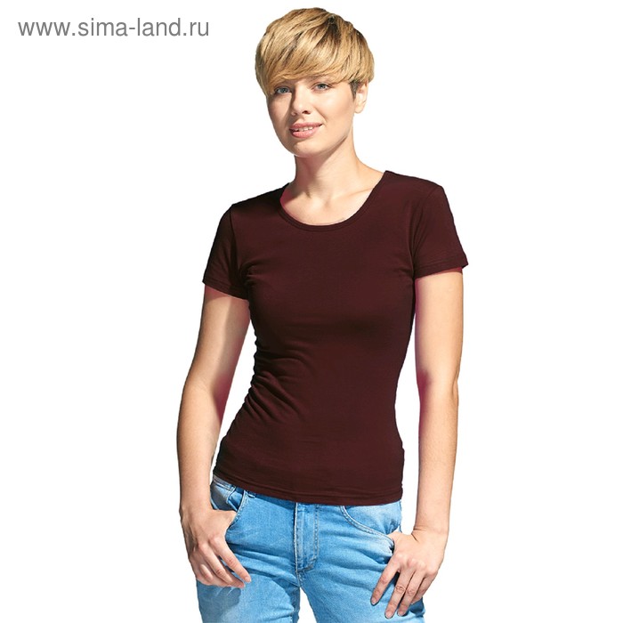 Футболка женская, размер 52, цвет тёмно шоколадный
Футболка женская, размер 52, цвет тёмно шоколадный