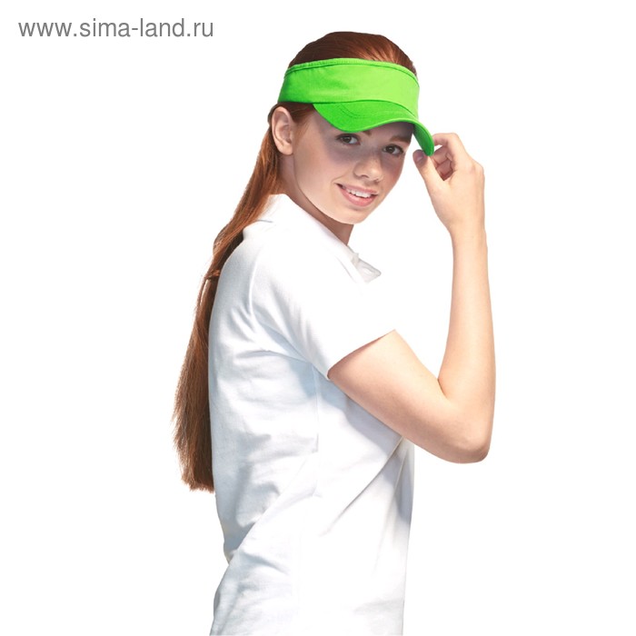 фото Козырёк, размер 56-58, цвет ярко-зелёный stan