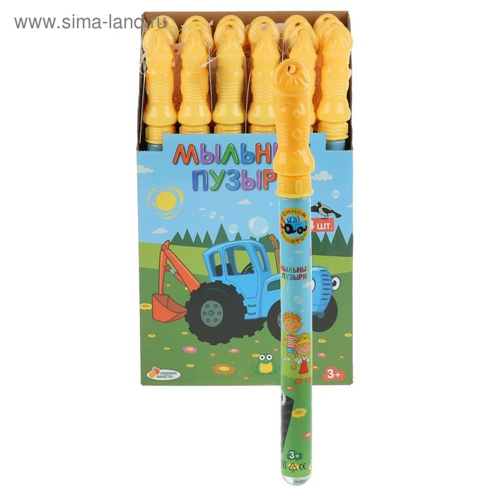 Мыльные пузыри «Синий трактор» 120 мл.
Мыльные пузыри «Синий трактор» 120 мл.