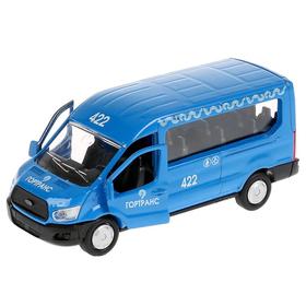 Машина металлическая, инерционная Ford Transit, цвет синий, 12 см, открывающиеся двери
Машина металлическая, инерционная Ford Transit, цвет синий, 12 см, открывающиеся двери