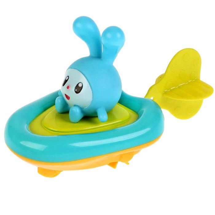 фото Игрушка для ванны «лодка и крошик», 5,5 см, микс капитошка