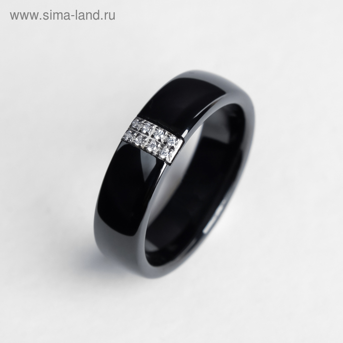 Кольцо керамика "Октава", 6мм, цвет чёрный, 17 размер
Кольцо керамика "Октава", 6мм, цвет чёрный, 17 размер