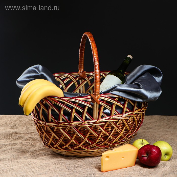 Корзина плетеная "Ажурная", 45 х 37 х 45 см
Корзина плетеная "Ажурная", 45 х 37 х 45 см