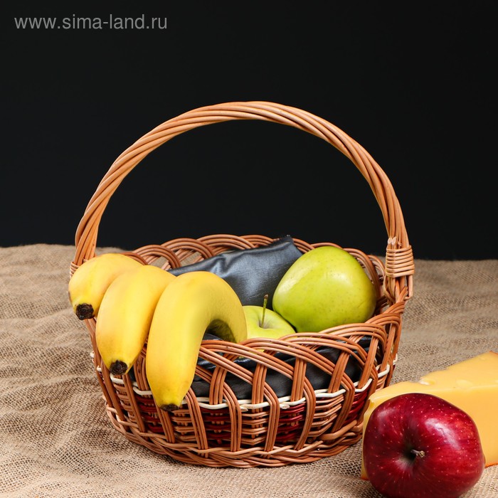 Корзина плетеная "Париж", 25 х 23 х 27 см 
Корзина плетеная "Париж", 25 х 23 х 27 см