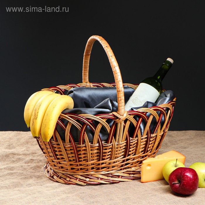 Корзина плетеная "Москва", 34 х 45 х 40 см
Корзина плетеная "Москва", 34 х 45 х 40 см