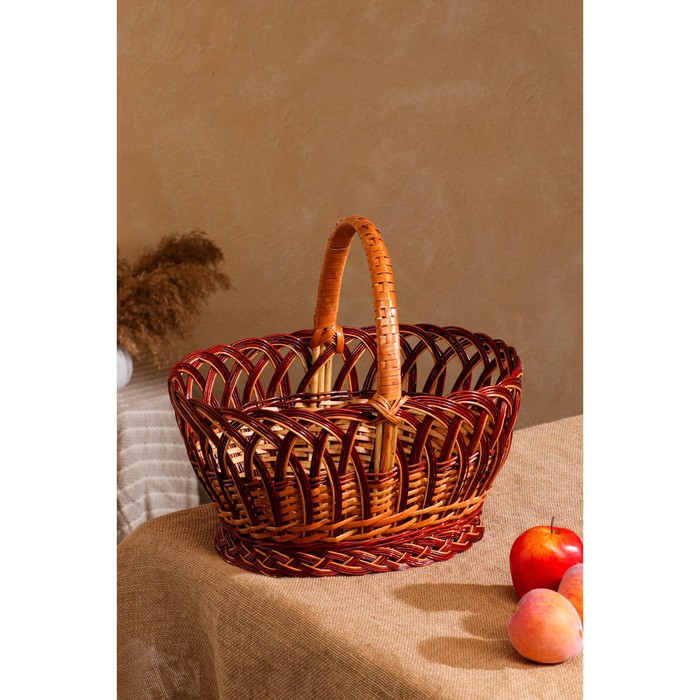 Корзина плетеная "Москва", 32 х 23 х 26 см
Корзина плетеная "Москва", 32 х 23 х 26 см