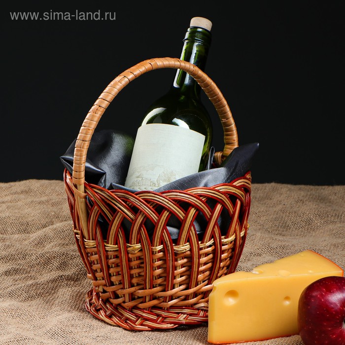 Корзина плетеная "Москва, 19 х 20 х 24 см
Корзина плетеная "Москва, 19 х 20 х 24 см