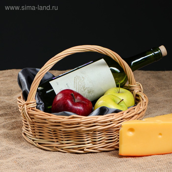 Корзина плетеная "Подарок", 28 х 30 х 23 см
Корзина плетеная "Подарок", 28 х 30 х 23 см