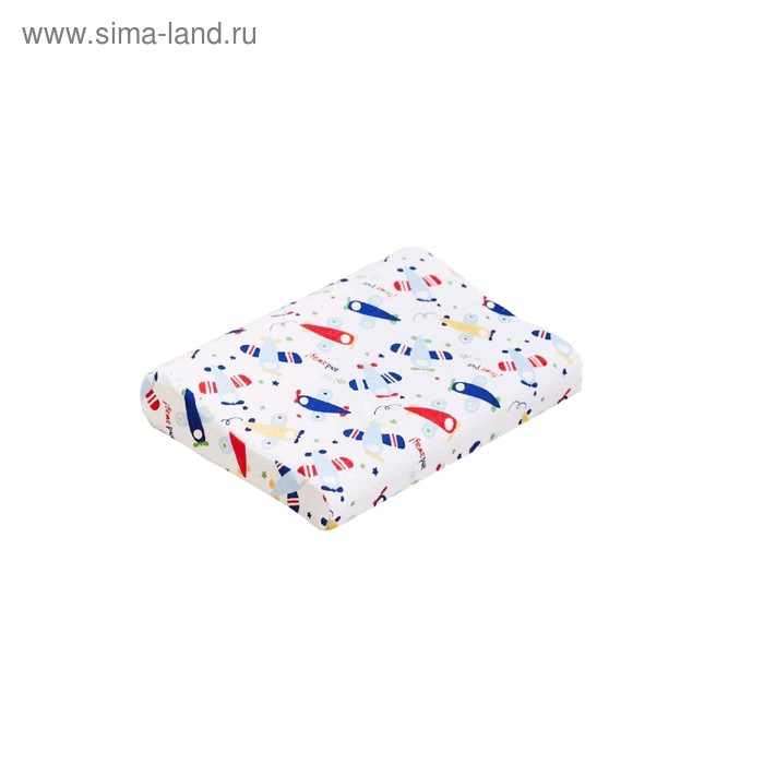 Подушка анатомическая «Самолеты», размер 40×26×5/7 см 
Подушка анатомическая «Самолеты», размер 40×26×5/7 см