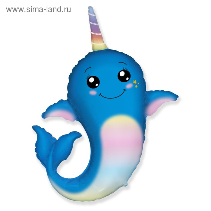 Шар фольгированный 36" «Нарвал»
Шар фольгированный 36" «Нарвал»