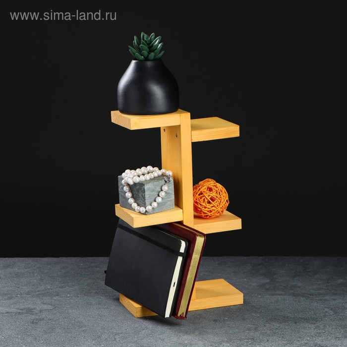 Полка деревянная "Ячейки", цвет желтый, 35 х 20 х 10 см
Полка деревянная "Ячейки", цвет желтый, 35 х 20 х 10 см