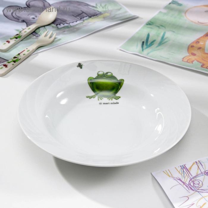 Тарелка глубокая «Лягушка», d=20 см, 250 мл
Тарелка глубокая «Лягушка», d=20 см, 250 мл