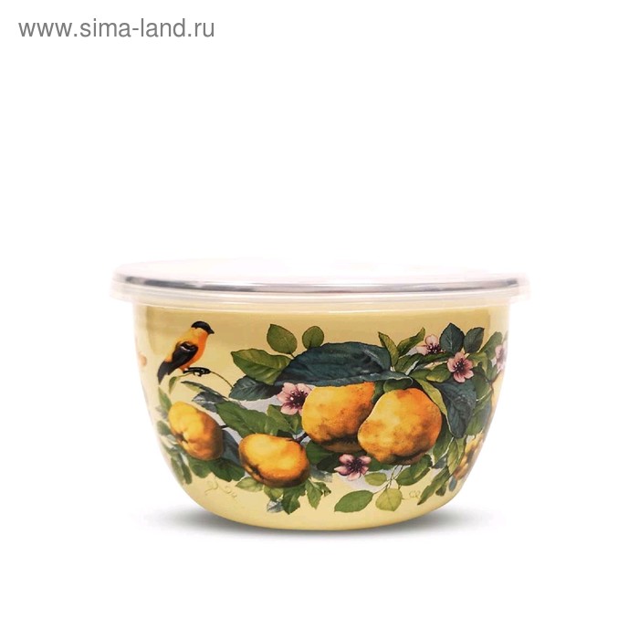 Миска эмалированная с пластиковой крышкой «Айва» 2.4 л, 18 см
Миска эмалированная с пластиковой крышкой «Айва» 2.4 л, 18 см