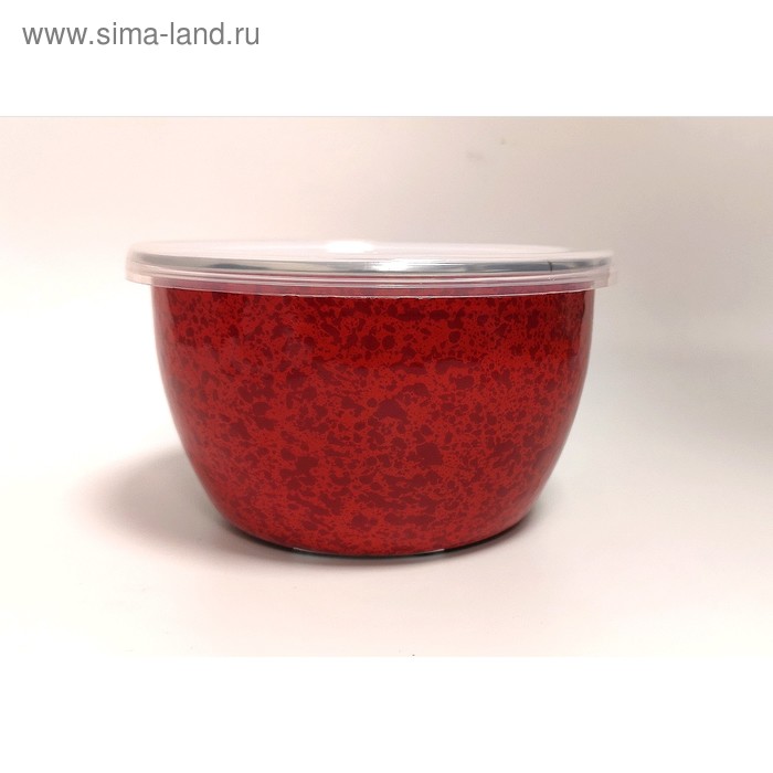 Миска эмалированная с пластиковой крышкой «Рубин» 2.4 л, 18 см
Миска эмалированная с пластиковой крышкой «Рубин» 2.4 л, 18 см
