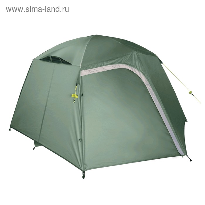 фото Палатка btrace point 2+, двухслойная, 2-местная, цвет зелёный