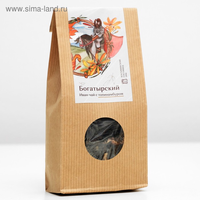 Иван-чай крупнолистовой c топинамбуром «Богатырский», 50 г
Иван-чай крупнолистовой c топинамбуром «Богатырский», 50 г