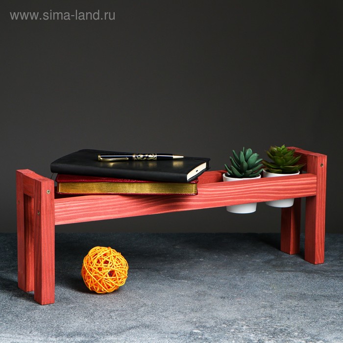 Полка деревянная "Ручная", цвет красный, 18 х 50 х 10 см
Полка деревянная "Ручная", цвет красный, 18 х 50 х 10 см