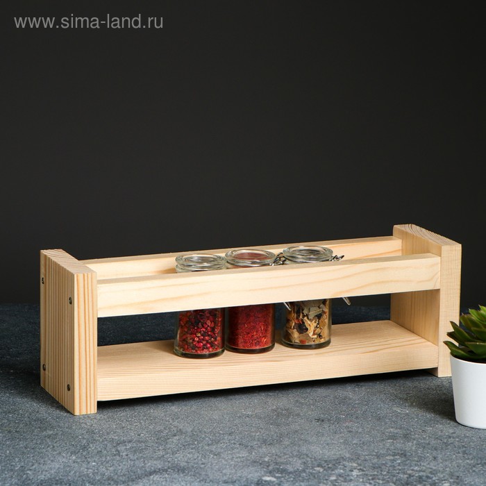 Полка деревянная "Специи", цвет кремовый, 12 х 36 х 10 см
Полка деревянная "Специи", цвет кремовый, 12 х 36 х 10 см