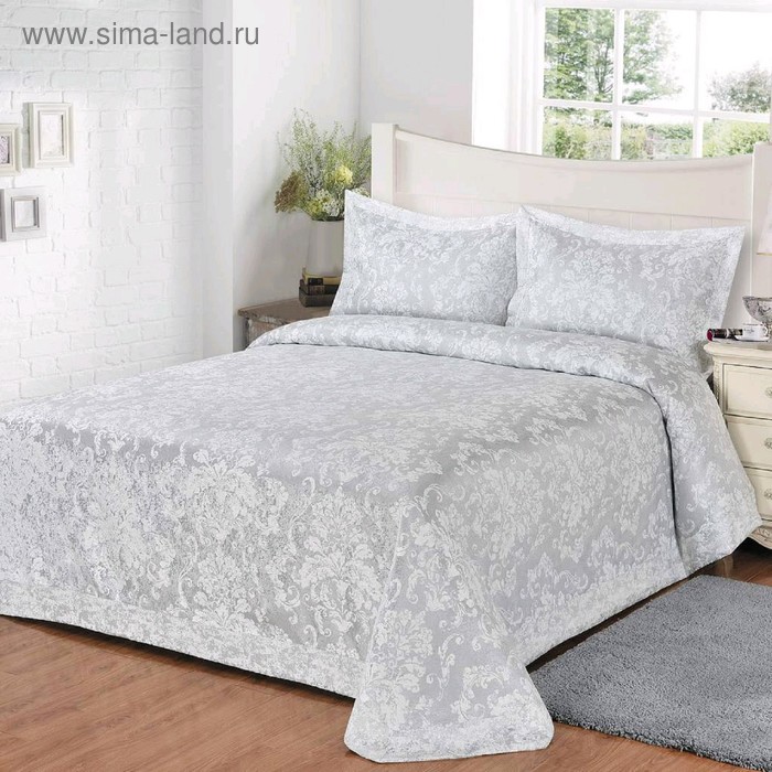 Комплект «Ивина»: покрывало 240 × 260 см, наволочки 50 × 70 см - 2 шт, серебро
Комплект «Ивина»: покрывало 240 × 260 см, наволочки 50 × 70 см - 2 шт, серебро