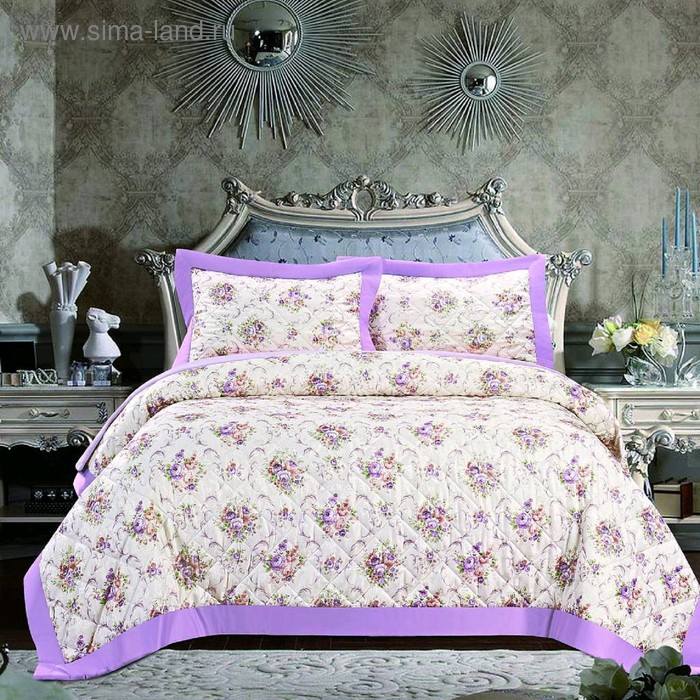 Комплект «Рошель 2»: покрывало 230 × 250 см, наволочки 50 × 70 см - 2 шт.
Комплект «Рошель 2»: покрывало 230 × 250 см, наволочки 50 × 70 см - 2 шт.