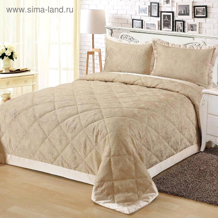 Комплект «Владлен»: покрывало 240 × 260 см, наволочки 50 × 70 см - 2 шт, бежевый
Комплект «Владлен»: покрывало 240 × 260 см, наволочки 50 × 70 см - 2 шт, бежевый