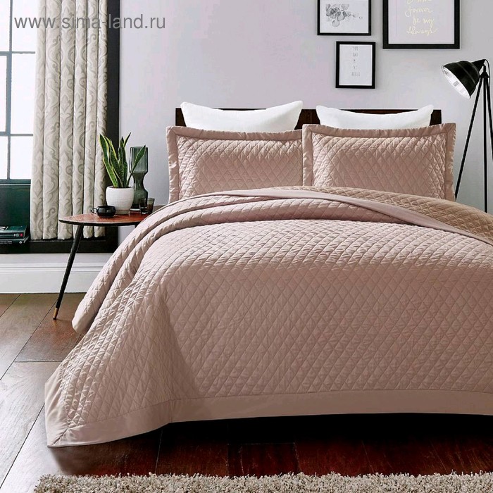 Комплект «Арагорн»: покрывало 230 × 250 см, наволочки 50 × 70 см - 2 шт, пудровый
Комплект «Арагорн»: покрывало 230 × 250 см, наволочки 50 × 70 см - 2 шт, пудровый