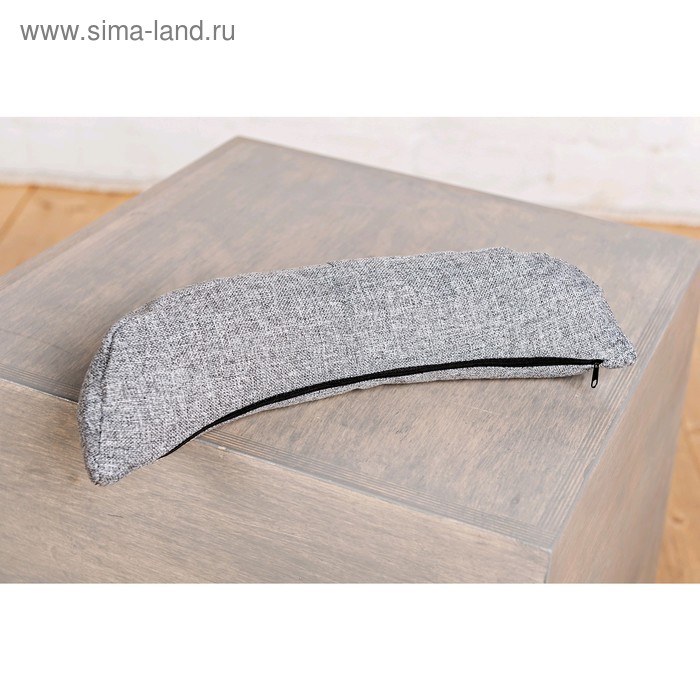 Полумесяц для йоги, 38х15х9 см, цвет серый
Полумесяц для йоги, 38х15х9 см, цвет серый