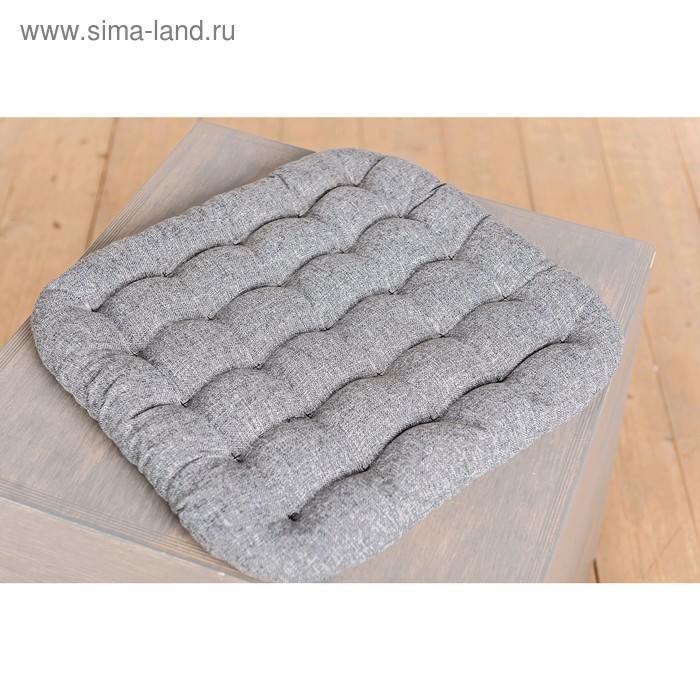 фото Подушка для йоги «био», 40х40 см, цвет серый bio-textiles