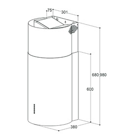 Вытяжка Zigmund Shtain K 333.41 B, настенная, 800 м3/ч, 3 скорости, 38 см, чёрная
Вытяжка Zigmund Shtain K 333.41 B, настенная, 800 м3/ч, 3 скорости, 38 см, чёрная