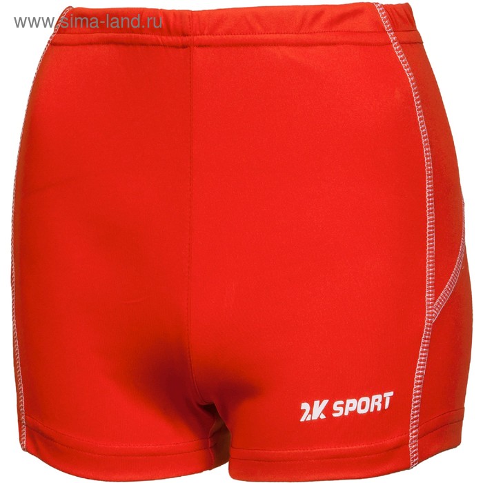 фото Женские волейбольные шорты 2k sport energy, red, xl 2к
