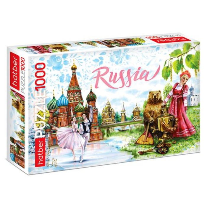 Пазл «Вокруг света. Россия», 1000 элементов
Пазл «Вокруг света. Россия», 1000 элементов