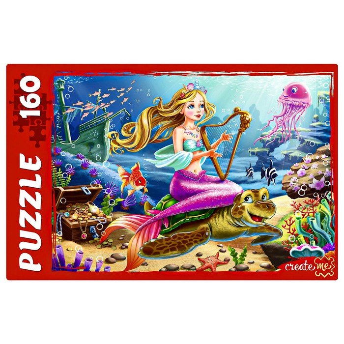 Пазл «Русалочка» №2, 160 элементов
Пазл «Русалочка» №2, 160 элементов