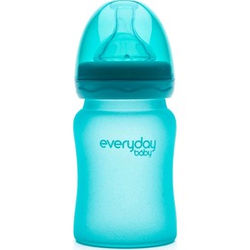 Бутылочка для кормления Everyday Baby, с индикатором температуры, цвет бирюзовый, 150 мл
Бутылочка для кормления Everyday Baby, с индикатором температуры, цвет бирюзовый, 150 мл