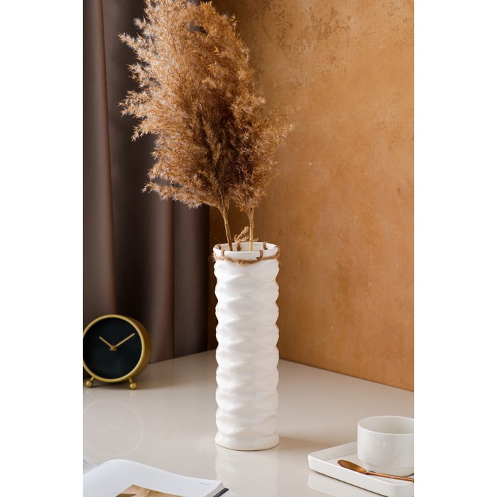 Ваза керамическая "Инфинити", настольная, белая, 29 см
Ваза керамическая "Инфинити", настольная, белая, 29 см