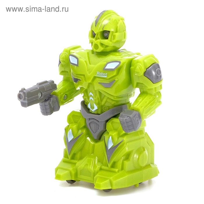 Робот инерционный «Патрульный», цвета МИКС
Робот инерционный «Патрульный», цвета МИКС