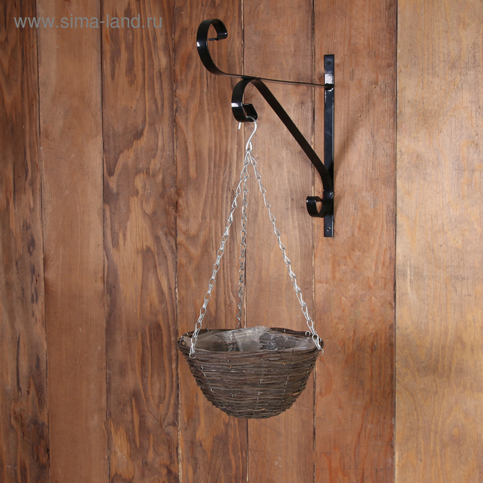 Кашпо подвесное, d = 25 см, плетёное
Кашпо подвесное, d = 25 см, плетёное