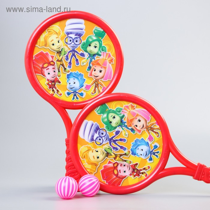 Набор ракеток, ФИКСИКИ
Набор ракеток, ФИКСИКИ