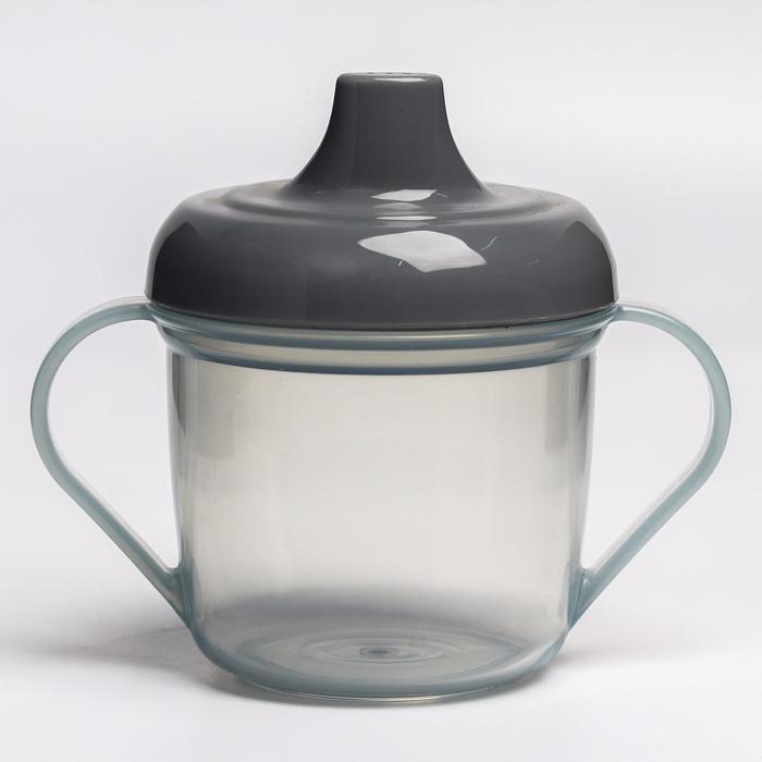 Поильник с ручками, 170 мл., цвет steel
Поильник с ручками, 170 мл., цвет steel