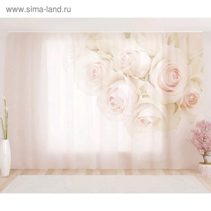Фототюль «Чувственные розы», размер 290 х 260 см, вуаль
Фототюль «Чувственные розы», размер 290 х 260 см, вуаль